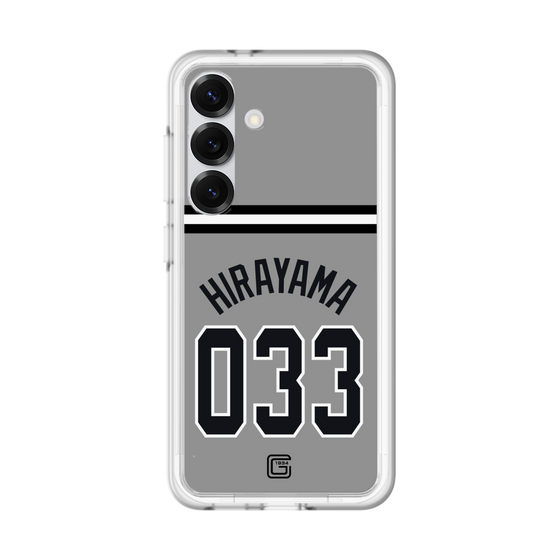 スリムプロテクションプレミアムケース［ 読売ジャイアンツ - #033 HIRAYAMA - ビジター ］
