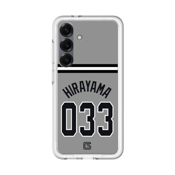 スリムプロテクションプレミアムケース［ 読売ジャイアンツ - #033 HIRAYAMA - ビジター ］
