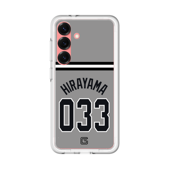 スリムプロテクションプレミアムケース［ 読売ジャイアンツ - #033 HIRAYAMA - ビジター ］