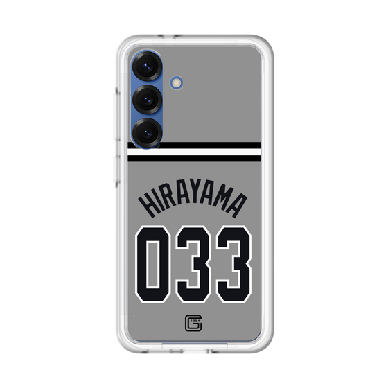 スリムプロテクションプレミアムケース［ 読売ジャイアンツ - #033 HIRAYAMA - ビジター ］