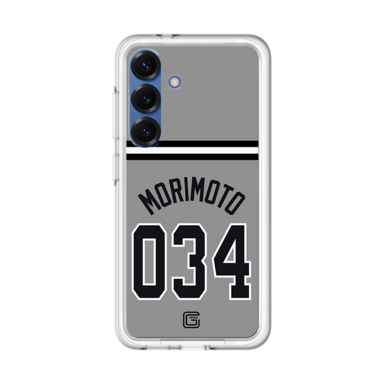 スリムプロテクションプレミアムケース［ 読売ジャイアンツ - #034 MORIMOTO - ビジター ］