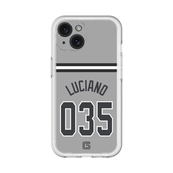 スリムプロテクションプレミアムケース［ 読売ジャイアンツ - #035 LUCIANO - ビジター ］