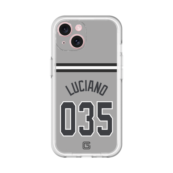 スリムプロテクションプレミアムケース［ 読売ジャイアンツ - #035 LUCIANO - ビジター ］