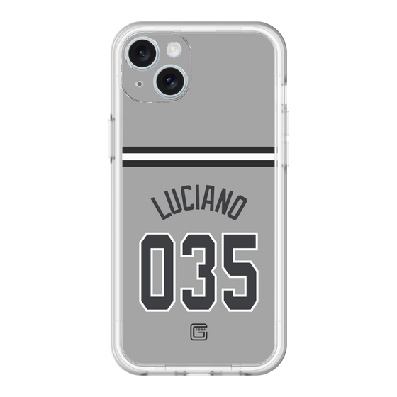 スリムプロテクションプレミアムケース［ 読売ジャイアンツ - #035 LUCIANO - ビジター ］