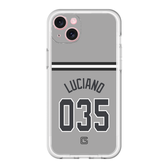 スリムプロテクションプレミアムケース［ 読売ジャイアンツ - #035 LUCIANO - ビジター ］