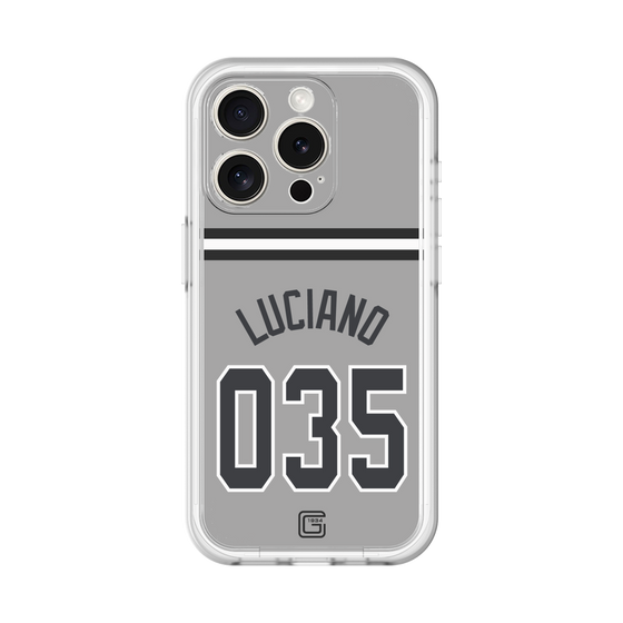 スリムプロテクションプレミアムケース［ 読売ジャイアンツ - #035 LUCIANO - ビジター ］