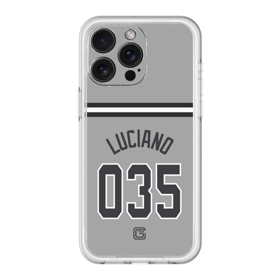 スリムプロテクションプレミアムケース［ 読売ジャイアンツ - #035 LUCIANO - ビジター ］
