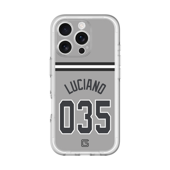 スリムプロテクションプレミアムケース［ 読売ジャイアンツ - #035 LUCIANO - ビジター ］