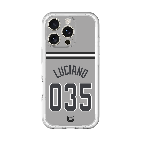 スリムプロテクションプレミアムケース［ 読売ジャイアンツ - #035 LUCIANO - ビジター ］