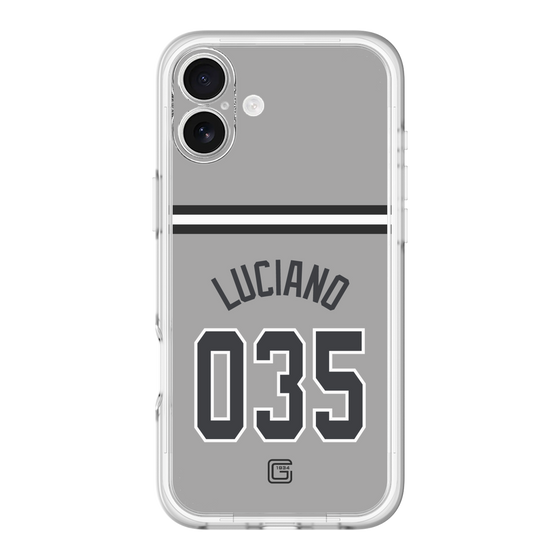 スリムプロテクションプレミアムケース［ 読売ジャイアンツ - #035 LUCIANO - ビジター ］