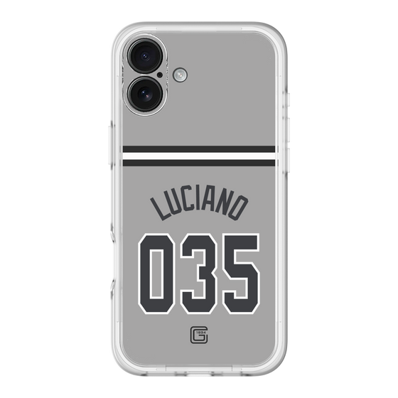 スリムプロテクションプレミアムケース［ 読売ジャイアンツ - #035 LUCIANO - ビジター ］