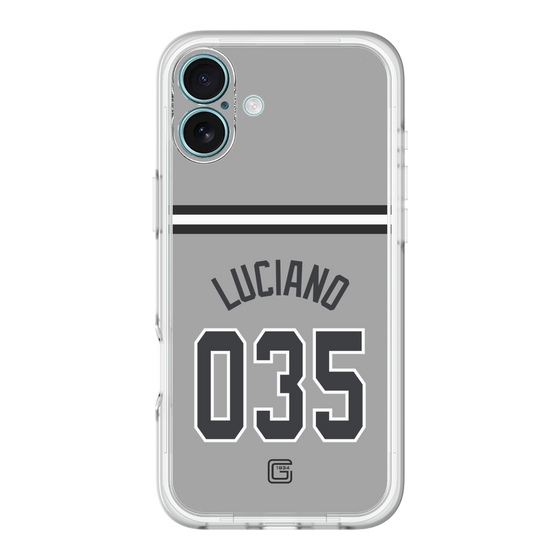 スリムプロテクションプレミアムケース［ 読売ジャイアンツ - #035 LUCIANO - ビジター ］
