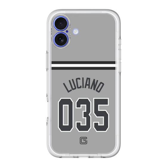 スリムプロテクションプレミアムケース［ 読売ジャイアンツ - #035 LUCIANO - ビジター ］