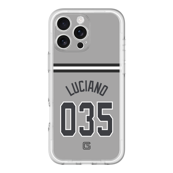 スリムプロテクションプレミアムケース［ 読売ジャイアンツ - #035 LUCIANO - ビジター ］