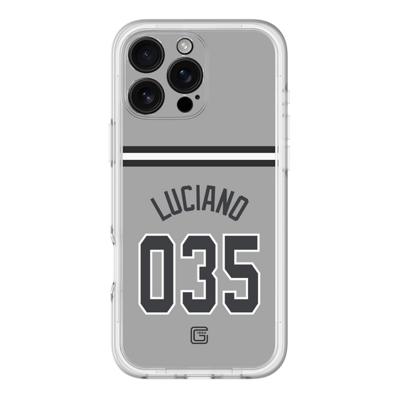 スリムプロテクションプレミアムケース［ 読売ジャイアンツ - #035 LUCIANO - ビジター ］