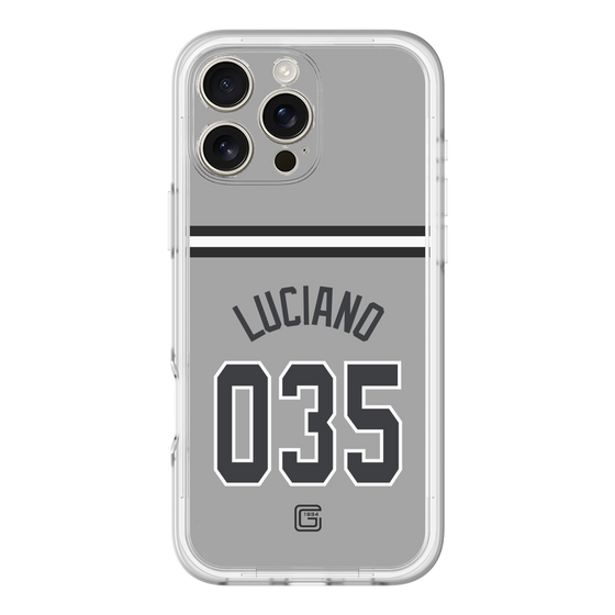 スリムプロテクションプレミアムケース［ 読売ジャイアンツ - #035 LUCIANO - ビジター ］