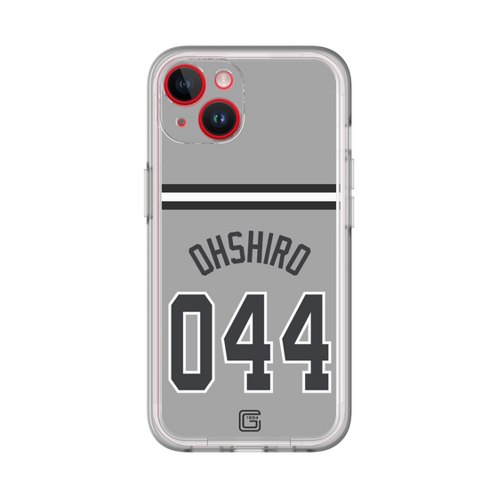 スリムプロテクションプレミアムケース［ 読売ジャイアンツ - #044 OHSHIRO - ビジター ］