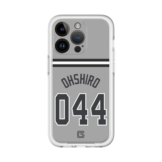 スリムプロテクションプレミアムケース［ 読売ジャイアンツ - #044 OHSHIRO - ビジター ］