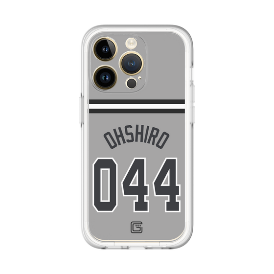 スリムプロテクションプレミアムケース［ 読売ジャイアンツ - #044 OHSHIRO - ビジター ］