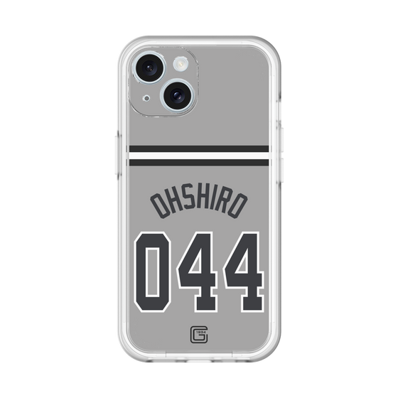 スリムプロテクションプレミアムケース［ 読売ジャイアンツ - #044 OHSHIRO - ビジター ］