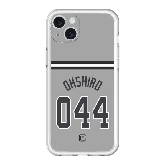 スリムプロテクションプレミアムケース［ 読売ジャイアンツ - #044 OHSHIRO - ビジター ］