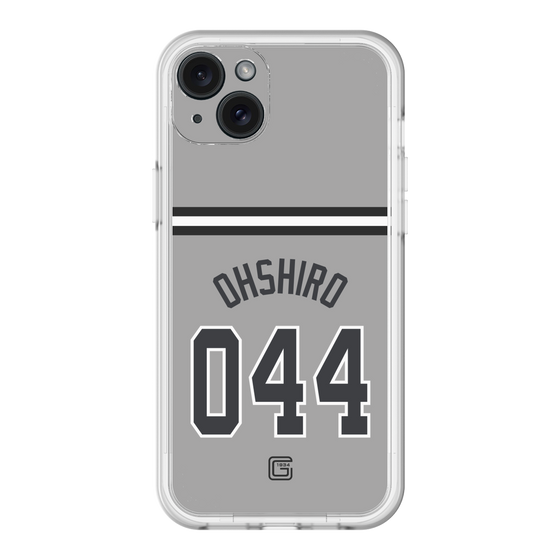 スリムプロテクションプレミアムケース［ 読売ジャイアンツ - #044 OHSHIRO - ビジター ］
