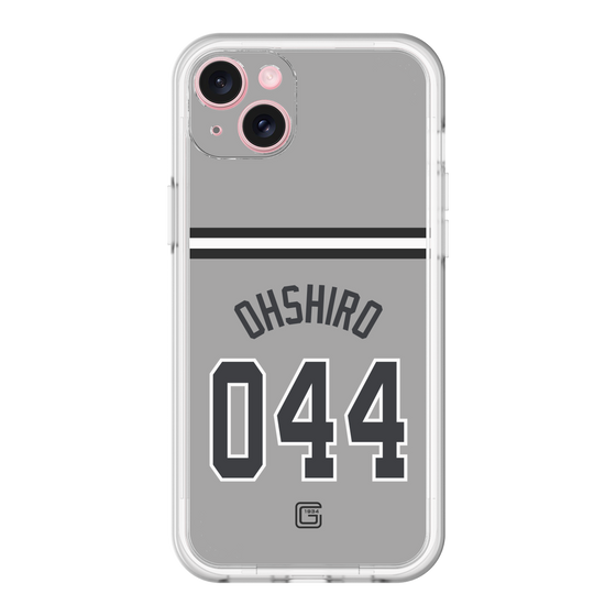 スリムプロテクションプレミアムケース［ 読売ジャイアンツ - #044 OHSHIRO - ビジター ］