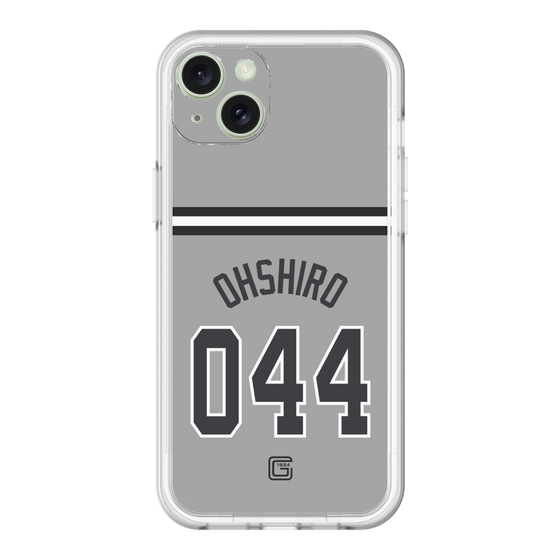 スリムプロテクションプレミアムケース［ 読売ジャイアンツ - #044 OHSHIRO - ビジター ］