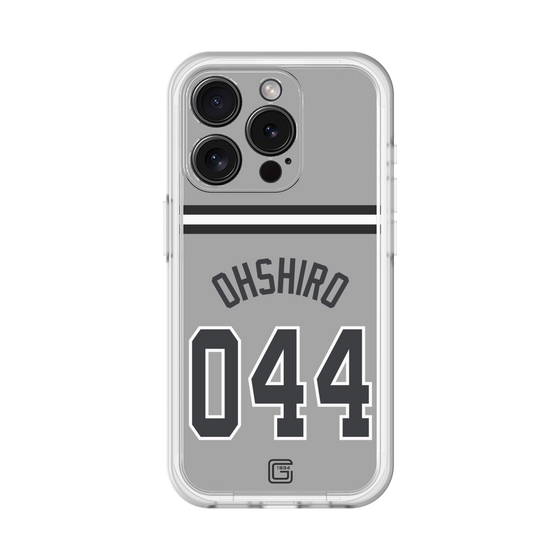 スリムプロテクションプレミアムケース［ 読売ジャイアンツ - #044 OHSHIRO - ビジター ］