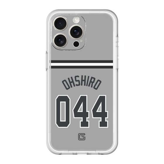 スリムプロテクションプレミアムケース［ 読売ジャイアンツ - #044 OHSHIRO - ビジター ］