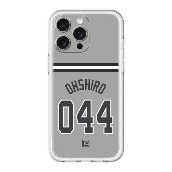スリムプロテクションプレミアムケース［ 読売ジャイアンツ - #044 OHSHIRO - ビジター ］