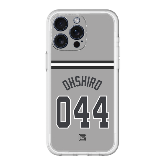 スリムプロテクションプレミアムケース［ 読売ジャイアンツ - #044 OHSHIRO - ビジター ］