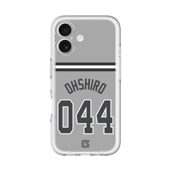 スリムプロテクションプレミアムケース［ 読売ジャイアンツ - #044 OHSHIRO - ビジター ］