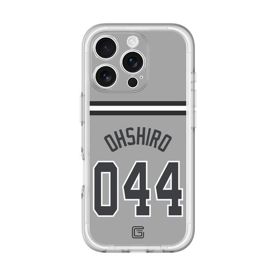 スリムプロテクションプレミアムケース［ 読売ジャイアンツ - #044 OHSHIRO - ビジター ］