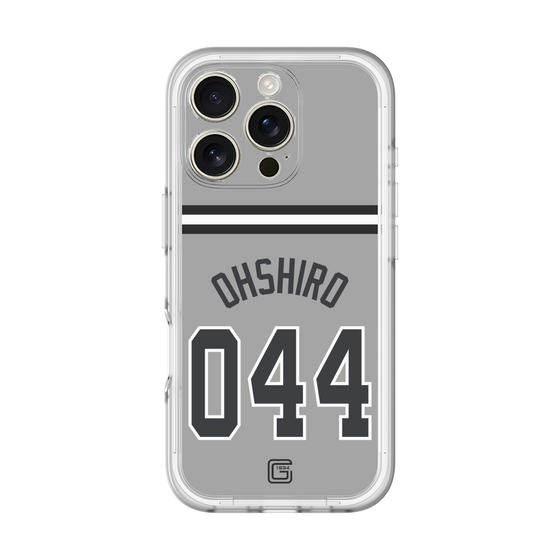 スリムプロテクションプレミアムケース［ 読売ジャイアンツ - #044 OHSHIRO - ビジター ］