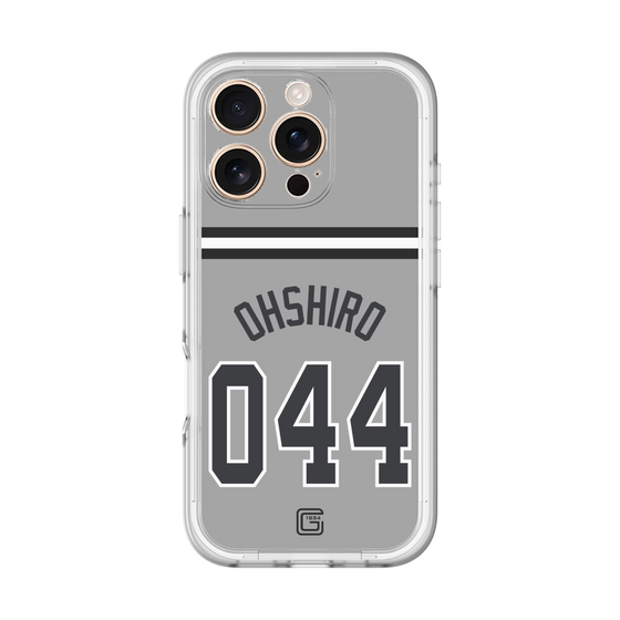 スリムプロテクションプレミアムケース［ 読売ジャイアンツ - #044 OHSHIRO - ビジター ］