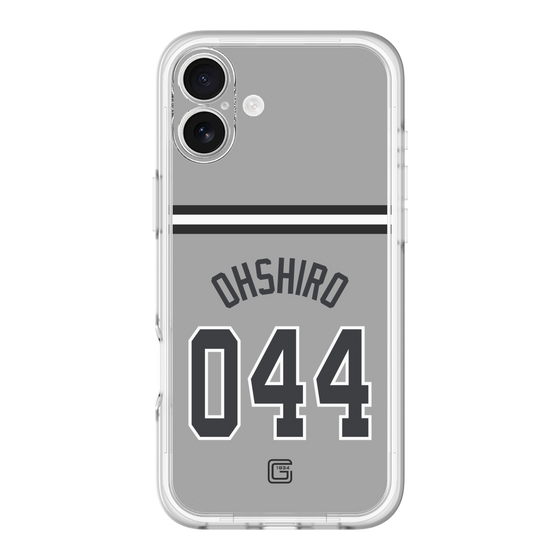 スリムプロテクションプレミアムケース［ 読売ジャイアンツ - #044 OHSHIRO - ビジター ］