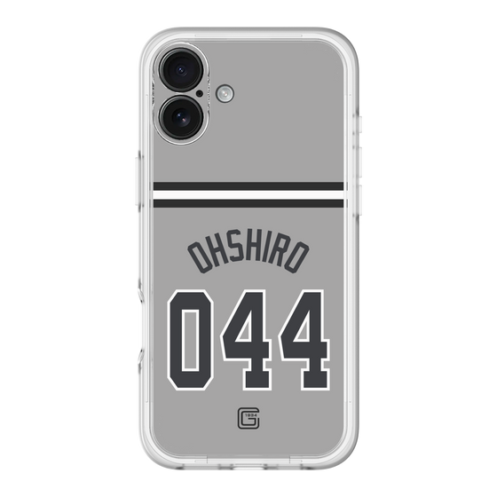 スリムプロテクションプレミアムケース［ 読売ジャイアンツ - #044 OHSHIRO - ビジター ］