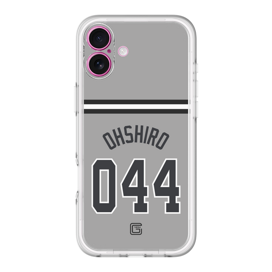 スリムプロテクションプレミアムケース［ 読売ジャイアンツ - #044 OHSHIRO - ビジター ］