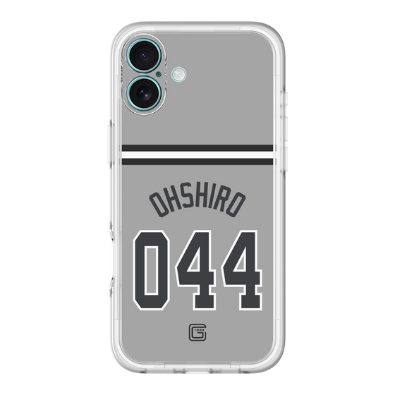 スリムプロテクションプレミアムケース［ 読売ジャイアンツ - #044 OHSHIRO - ビジター ］