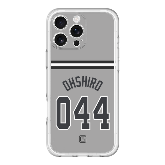 スリムプロテクションプレミアムケース［ 読売ジャイアンツ - #044 OHSHIRO - ビジター ］