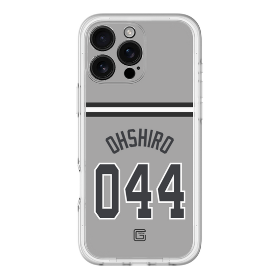 スリムプロテクションプレミアムケース［ 読売ジャイアンツ - #044 OHSHIRO - ビジター ］