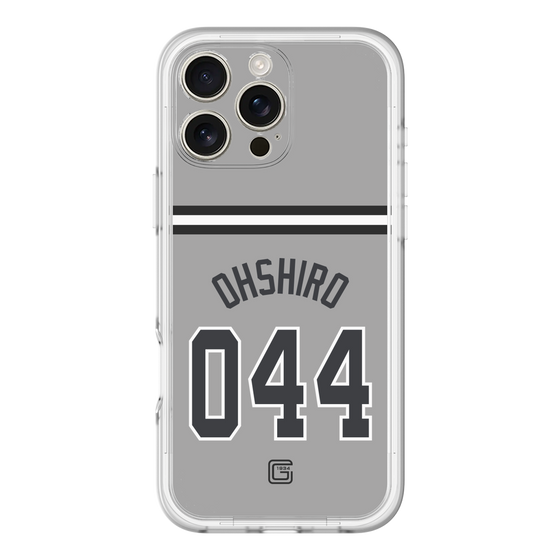 スリムプロテクションプレミアムケース［ 読売ジャイアンツ - #044 OHSHIRO - ビジター ］