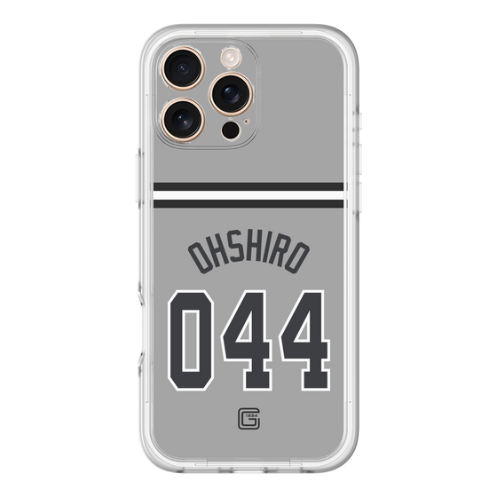 スリムプロテクションプレミアムケース［ 読売ジャイアンツ - #044 OHSHIRO - ビジター ］