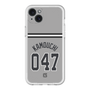 スリムプロテクションプレミアムケース［ 読売ジャイアンツ - #047 KAMOUCHI - ビジター ］