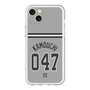スリムプロテクションプレミアムケース［ 読売ジャイアンツ - #047 KAMOUCHI - ビジター ］