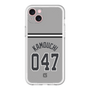 スリムプロテクションプレミアムケース［ 読売ジャイアンツ - #047 KAMOUCHI - ビジター ］