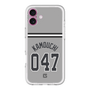 スリムプロテクションプレミアムケース［ 読売ジャイアンツ - #047 KAMOUCHI - ビジター ］