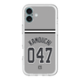 スリムプロテクションプレミアムケース［ 読売ジャイアンツ - #047 KAMOUCHI - ビジター ］