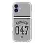 スリムプロテクションプレミアムケース［ 読売ジャイアンツ - #047 KAMOUCHI - ビジター ］